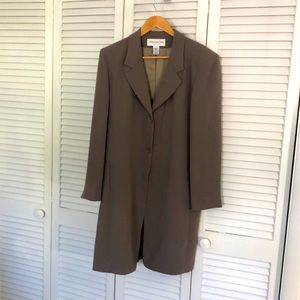 Jones New York Long Jacket